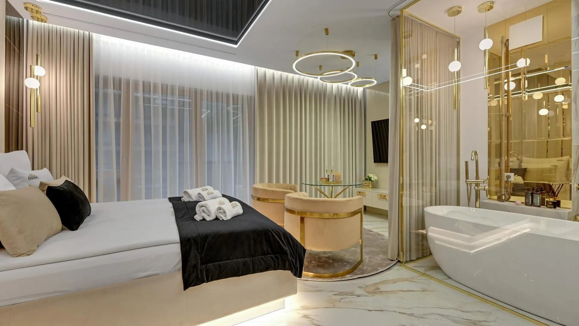 Romantic Stay With Bathtub By Downtown Apartments Gdansk